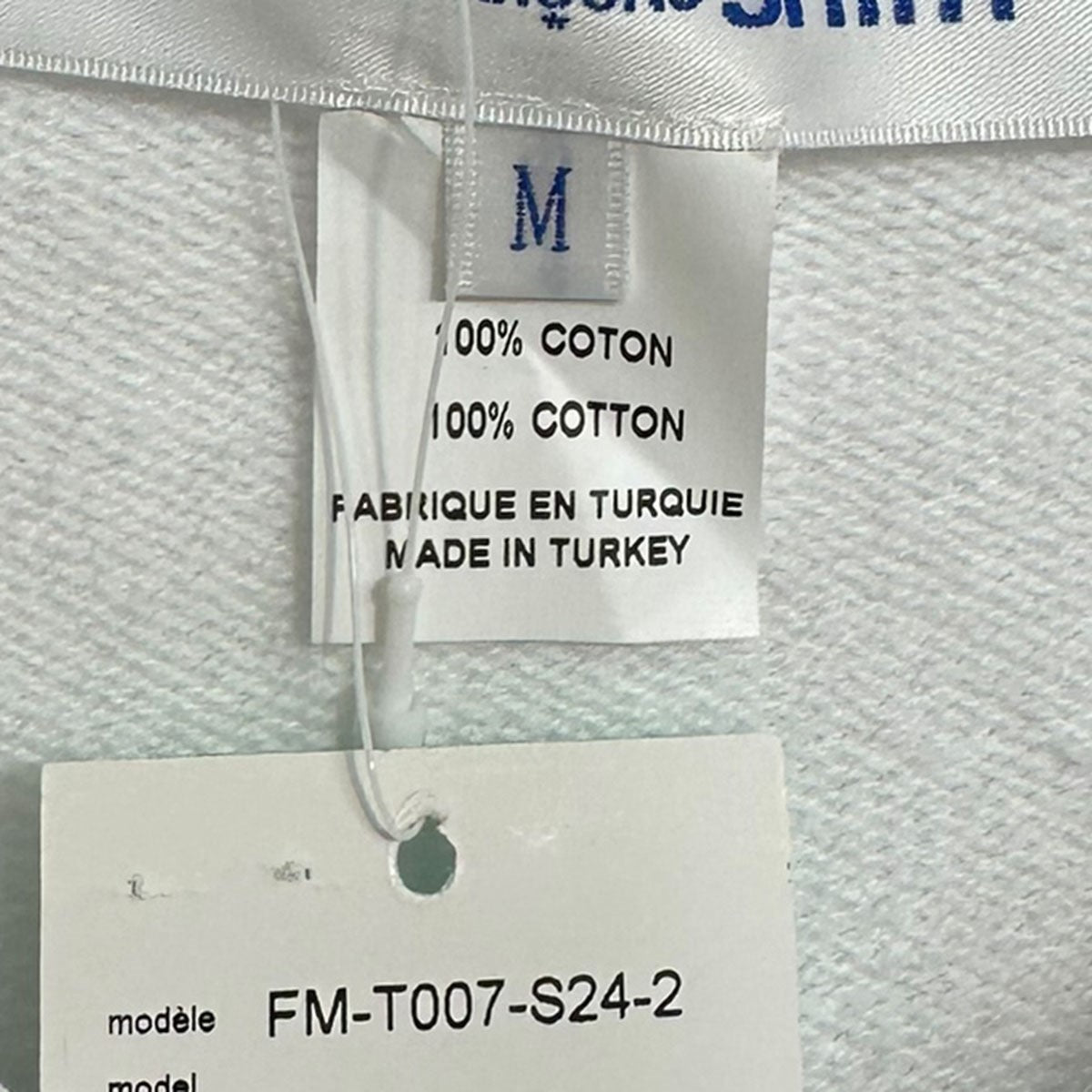 コムデギャルソンシャツの24SS ペイントジップアップフーディー FM-T007です。 COMME des GARCONS SHIRT 古着・中古 トップス アイテム
