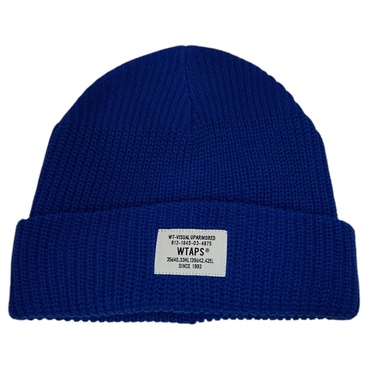 WTAPS(ダブルタップス) 24AWBeanie 01ビーニー ニットキャップ242MADT-HT01 242MADT-HT01  ブルー｜【公式】カインドオルオンライン ブランド古着・中古通販【kindal】