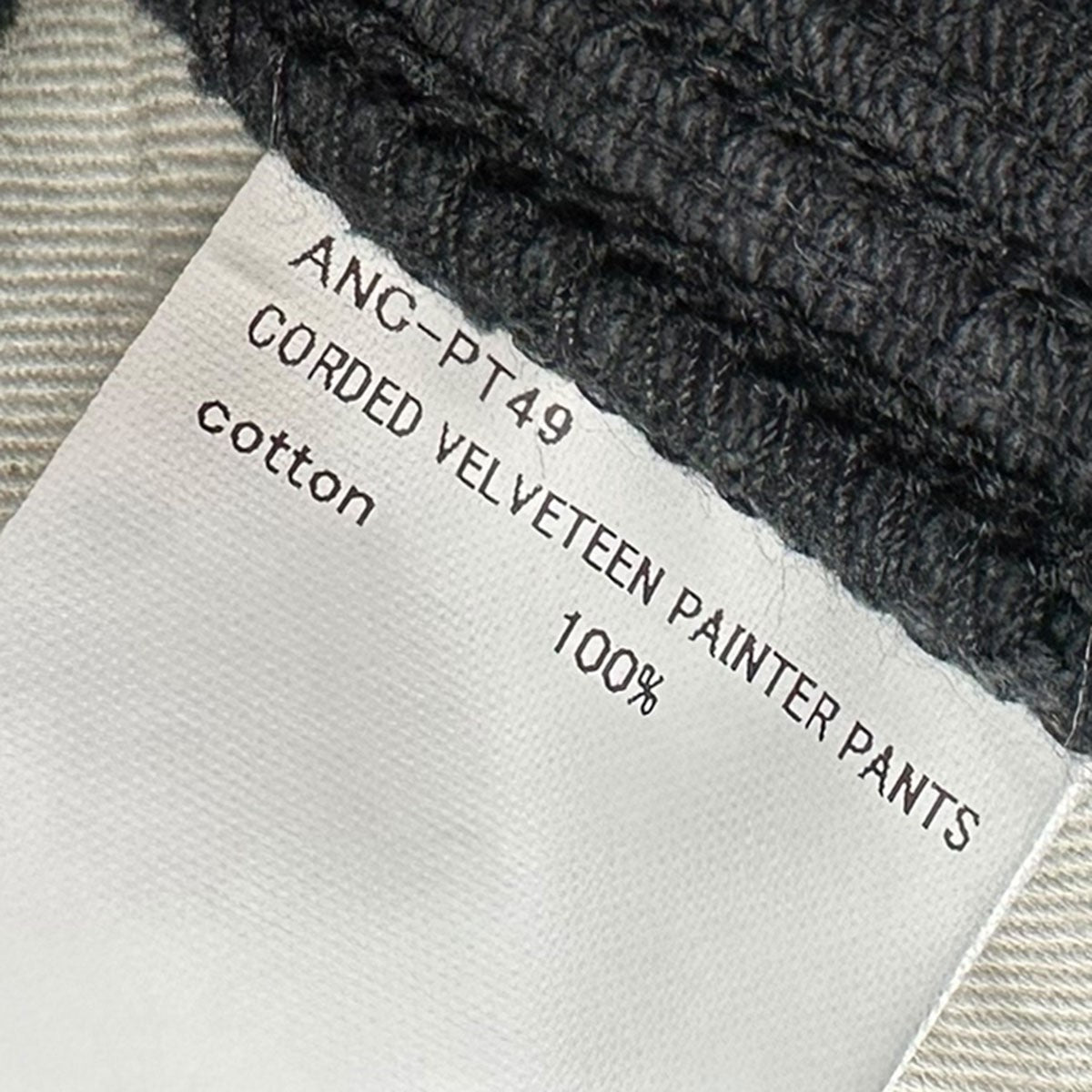 ANCELLM(アンセルム) 24AWCORDED VELVETEEN PAINTER PANTS ANCELLM(アンセルム) 24AWCORDED VELVETEEN PAINTER PANTS