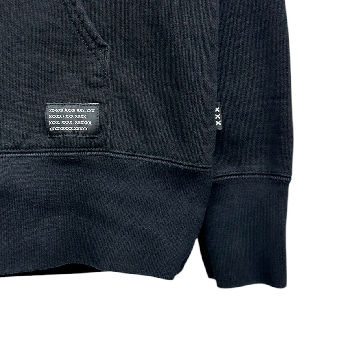 ゴッドセレクショントリプルエックスのボックスロゴフーディーです。 GOD SELECTION XXX 古着・中古 トップス アイテム