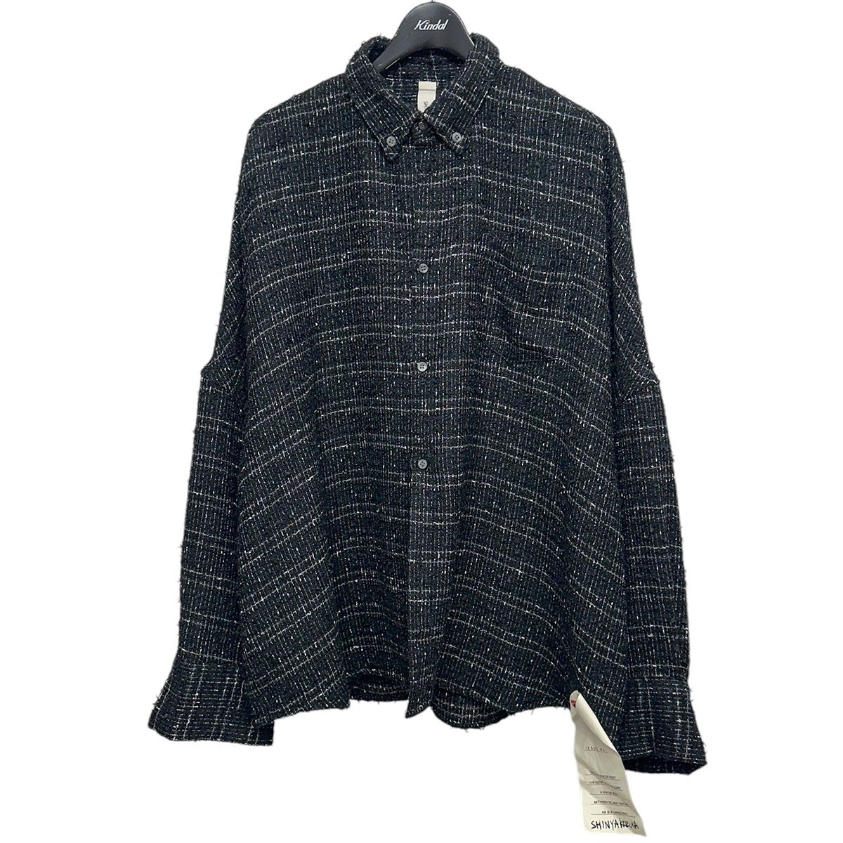 SHINYA KOZUKA(シンヤコヅカ) 24AWGIANT SHIRTラメ糸混