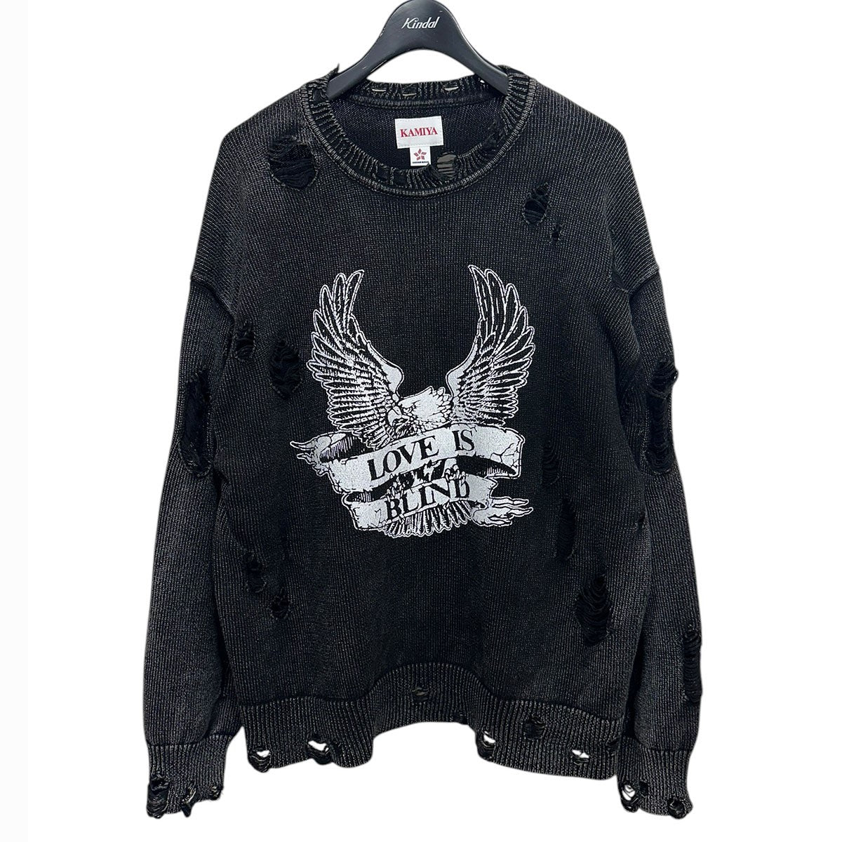 KAMIYA（カミヤ）の「Distressed Pullover Sweater（ニット