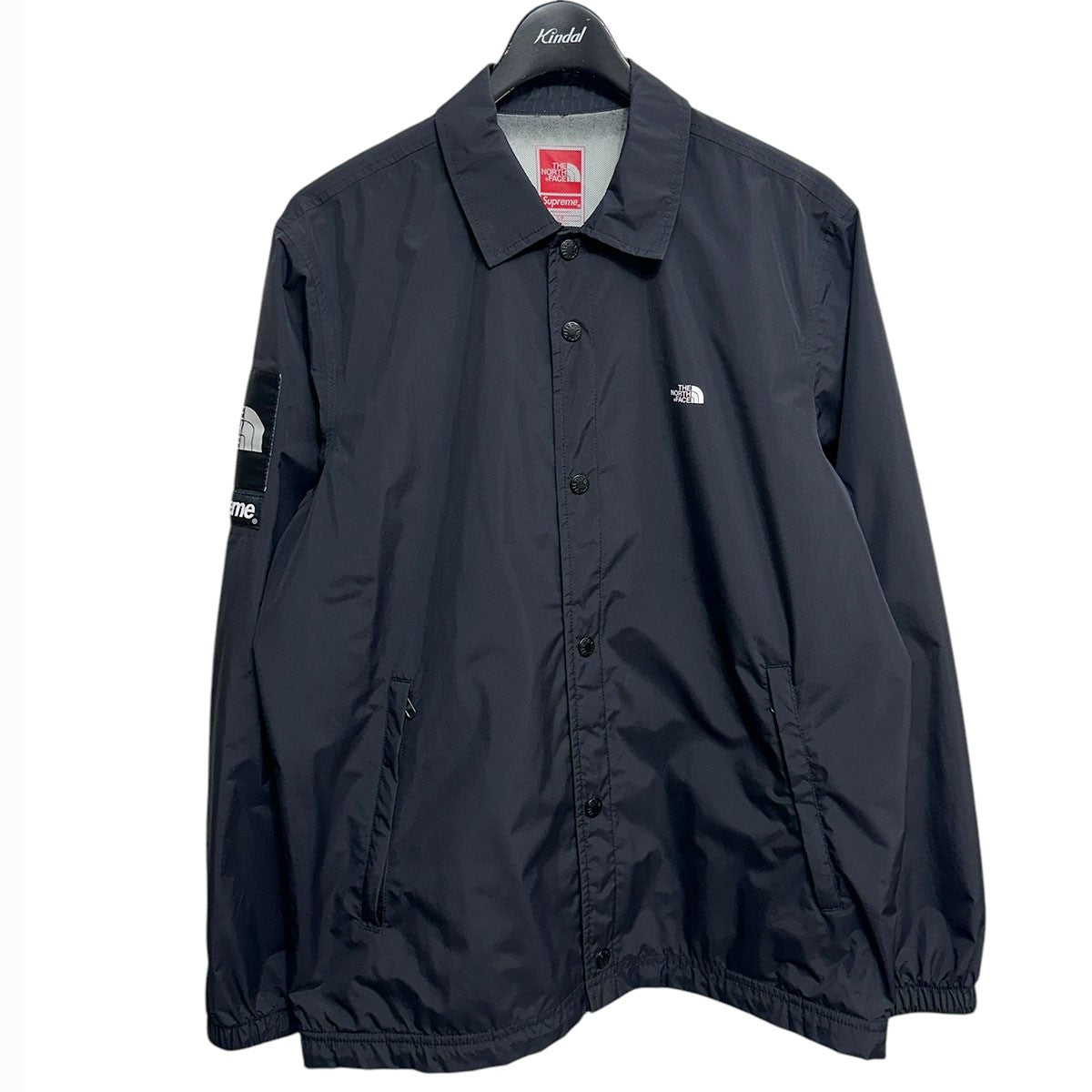Supreme×THE NORTH FACE 15SSPackable Coaches JacketロゴプリントW 