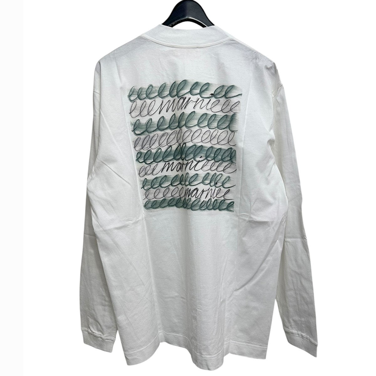 MARNI 24AWロゴプリントロングスリーブTシャツ長袖TシャツHUMU0242P1 USCY12 古着・中古-2枚目のアイテム画像