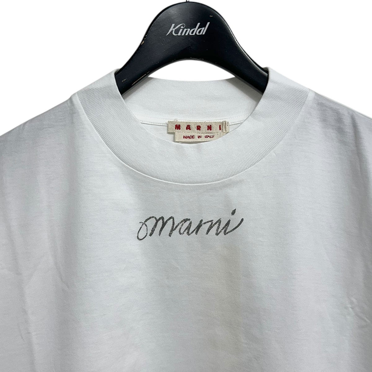 MARNI 24AWロゴプリントロングスリーブTシャツ長袖TシャツHUMU0242P1 USCY12 古着・中古-3枚目のアイテム画像