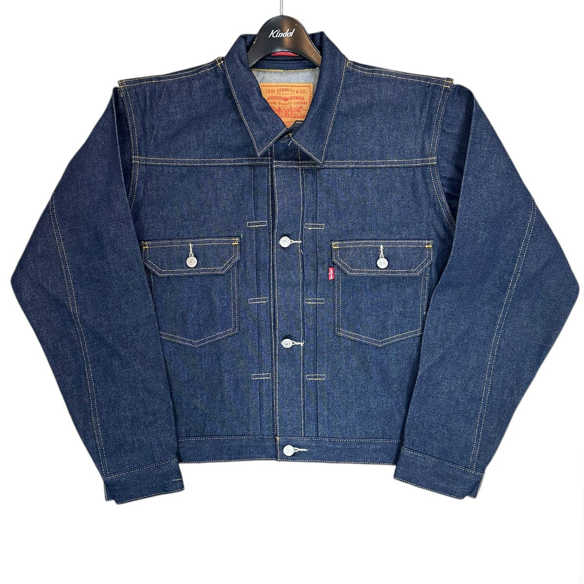 UNDERCOVER×LEVI’S 25SSコンバーチブル トラッカージャケットジップカスタムディテールType IIトラッカージャケット001YD0000 古着・中古-1枚目のアイテム画像