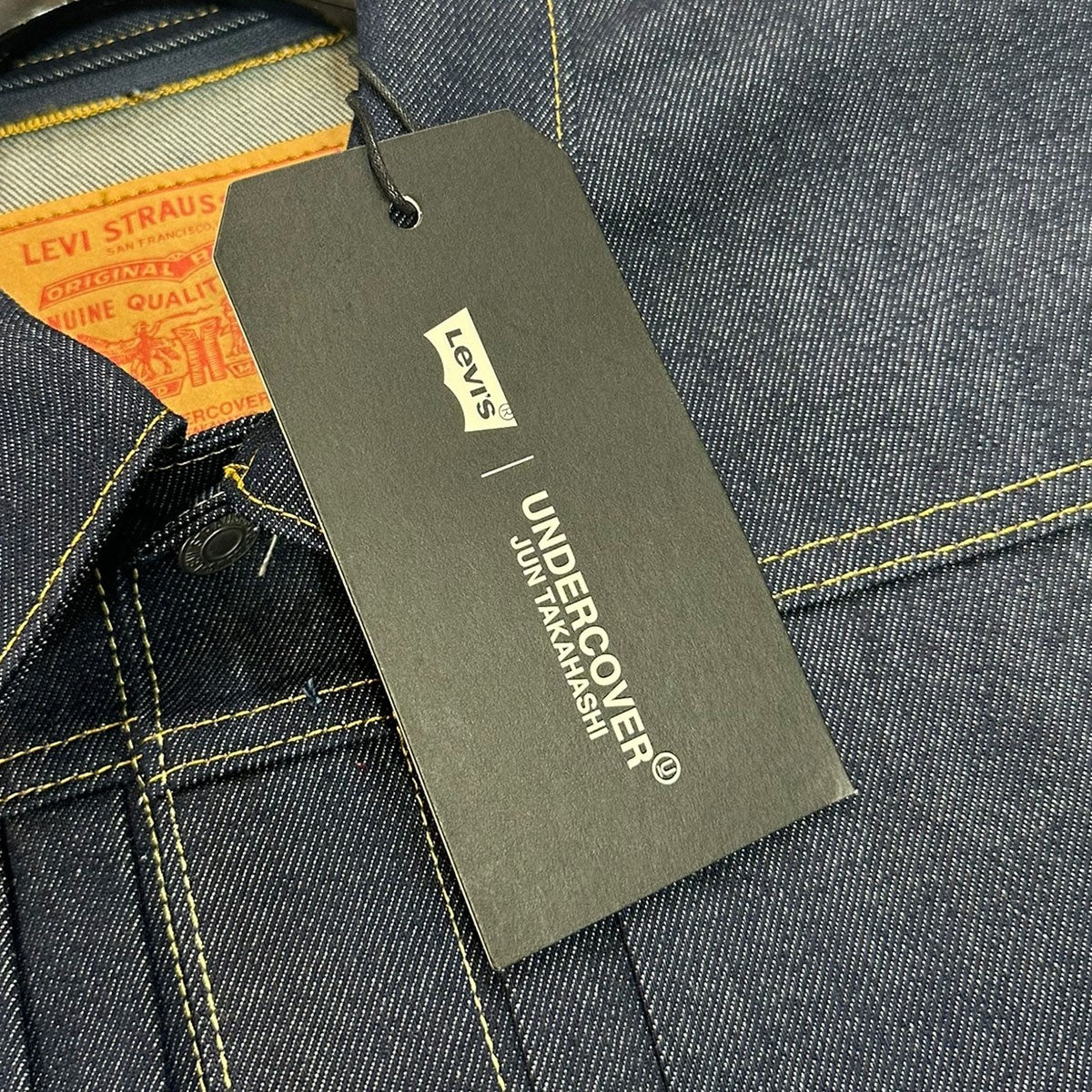 UNDERCOVER×LEVI’S 25SSコンバーチブル トラッカージャケットジップカスタムディテールType IIトラッカージャケット001YD0000 古着・中古-6枚目のアイテム画像