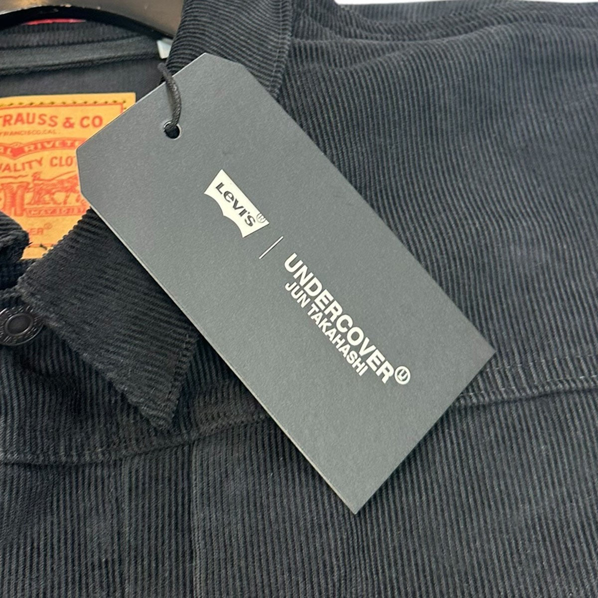 UNDERCOVER×LEVI’S 25SSコンバーチブル トラッカージャケットジップカスタムディテールType IIトラッカージャケット0020S0000 古着・中古-5枚目のアイテム画像