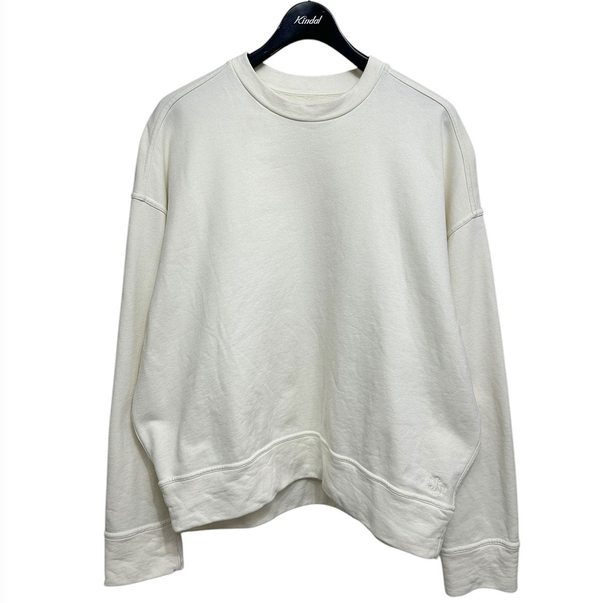 JIL SANDER+ ホワイト クルーネック スウェット JIL SANDER(ジルサンダー) クルーネックスウェットトレーナー