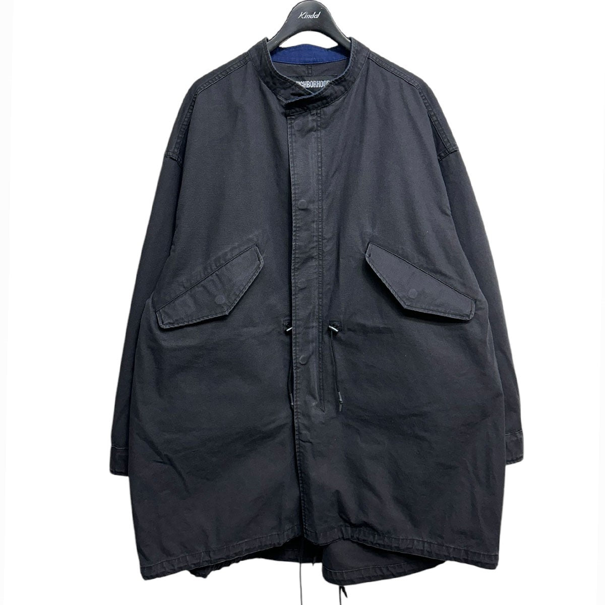 FISHTAIL／C-COATフィッシュテールコート　ロゴモッズコート211YTNH-JKM03