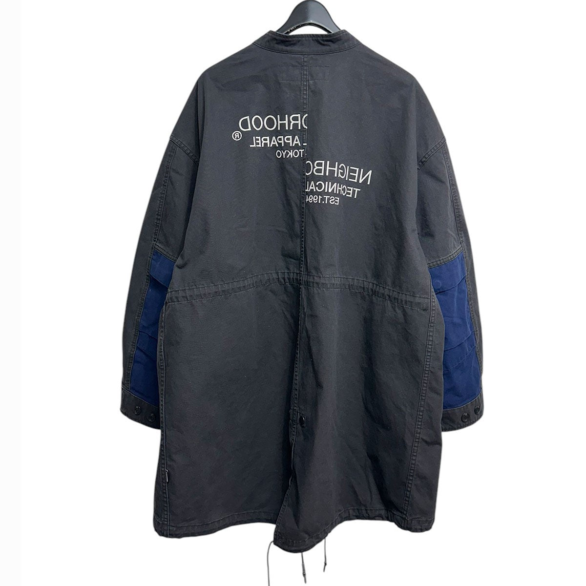 FISHTAIL／C-COATフィッシュテールコート　ロゴモッズコート211YTNH-JKM03