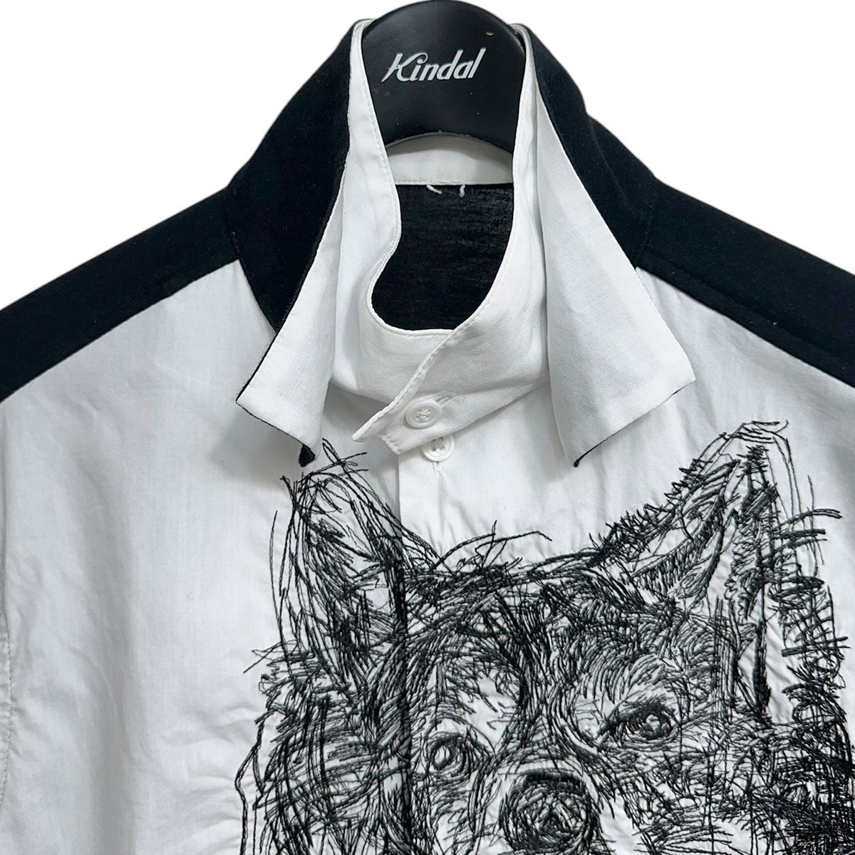 人気を誇る Yamamoto Yohji pour 愛犬デッサンシャツHC-B60 homme×朝倉優佳 トップス