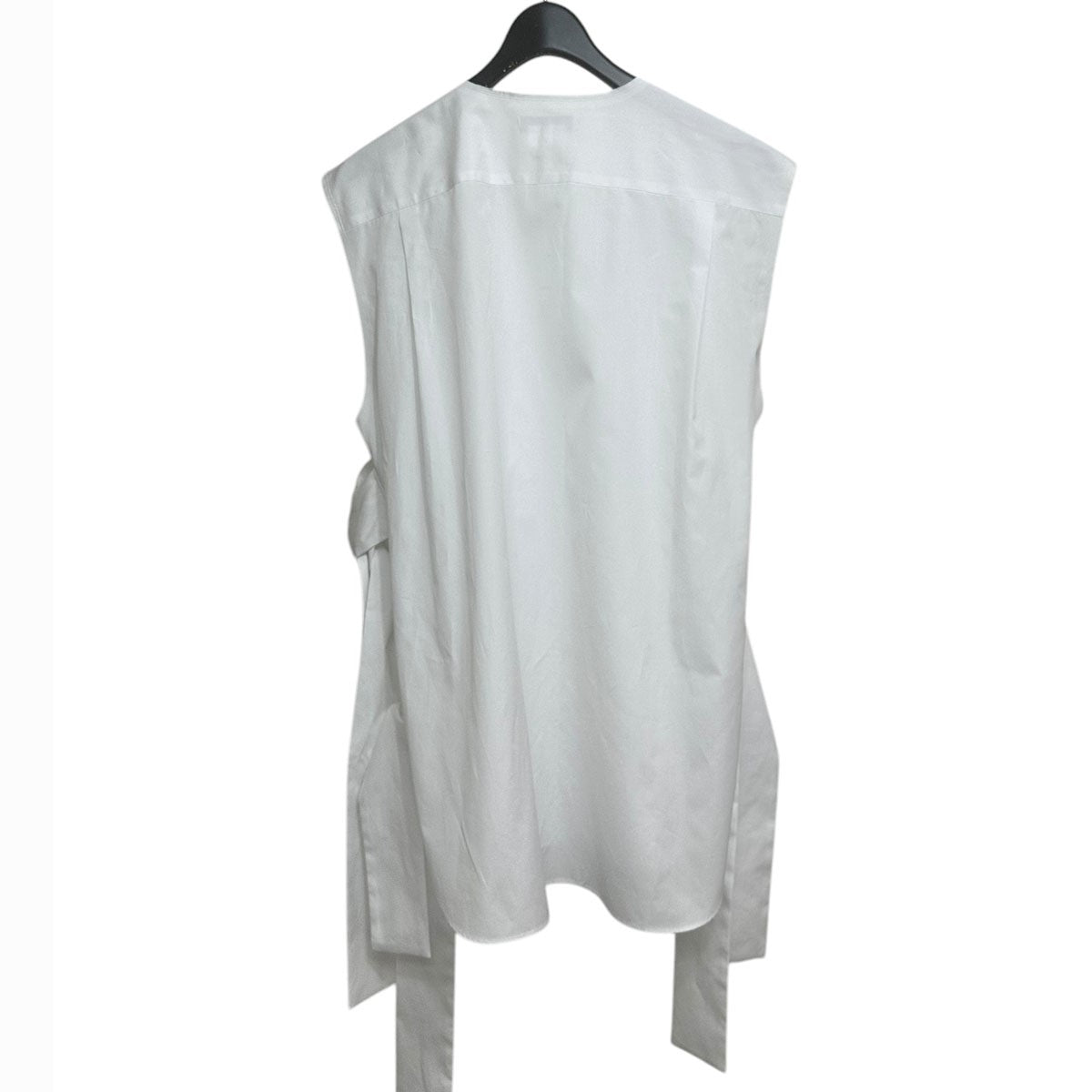 コムデギャルソンオムプリュス2025SS　ノースリーブリボンブラウスシャツ COMME des GARCONS HOMME PLUS(コムデギャルソンオムプリュス