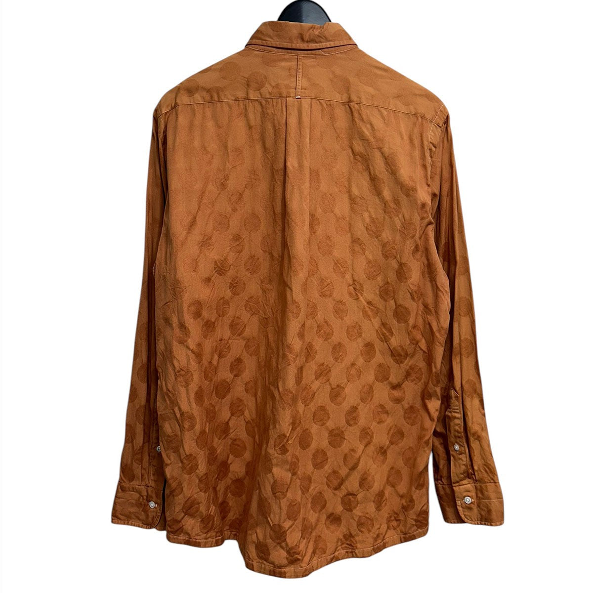 HANDROOM ボタンダウンドットシャツ 古着・中古-2枚目のアイテム画像