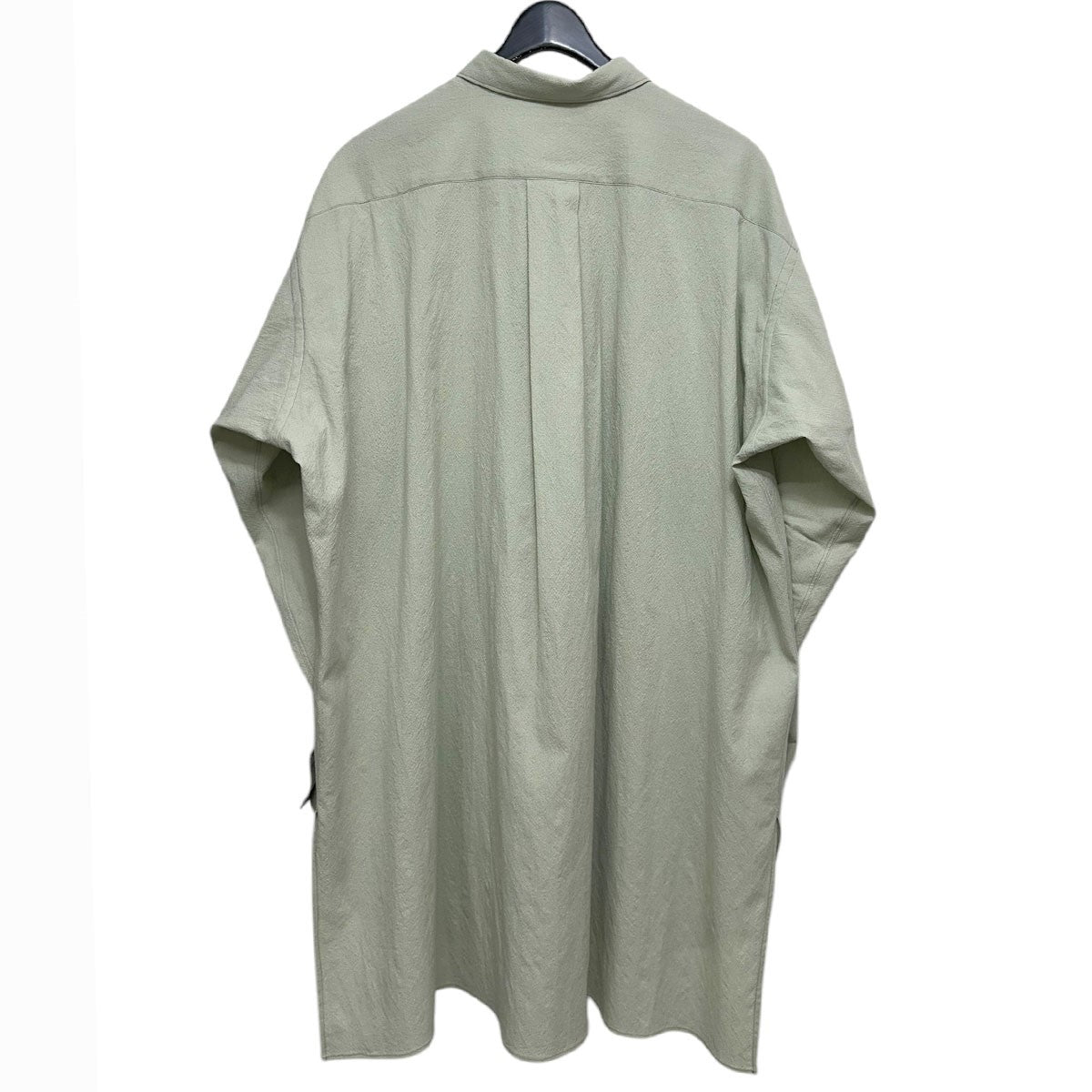RAKINES Crepe pinhead Pullover long shirtプルオーバーシャツ07S22HN105S 古着・中古-2枚目のアイテム画像