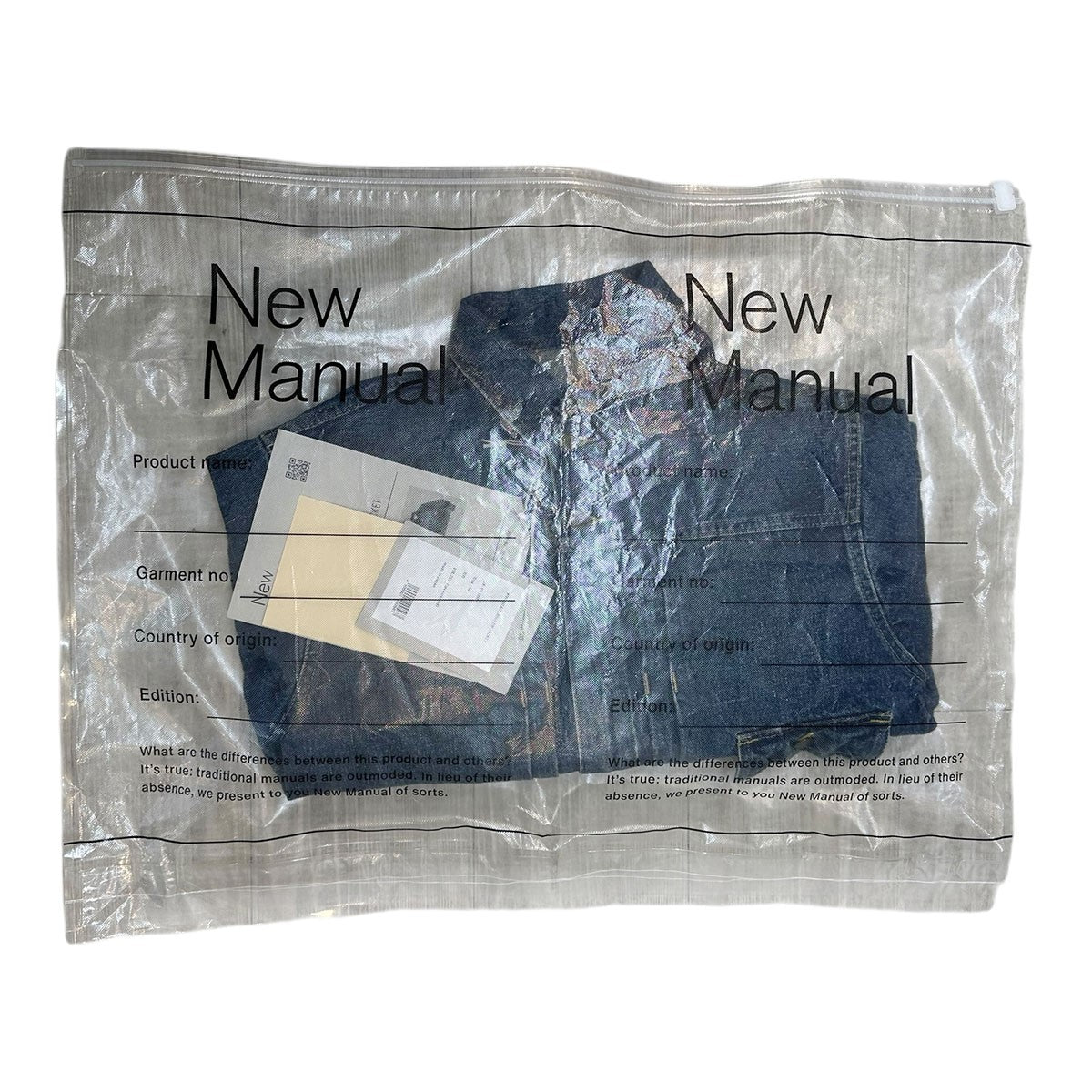 New Manual(ニューマニュアル) 100着限定#013 HEAD LIGHT ZIP