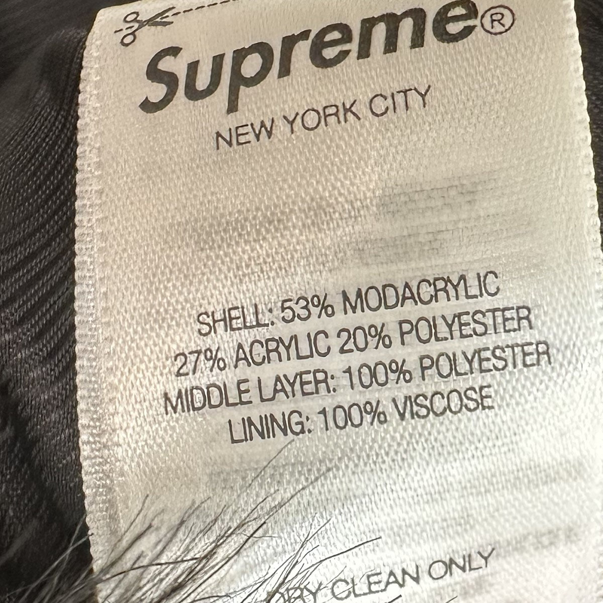 Supreme 25SS2-Tone WINDSTOPPER Faux Fur Jacketウィンドストッパーファージャケット 古着・中古-6枚目のアイテム画像