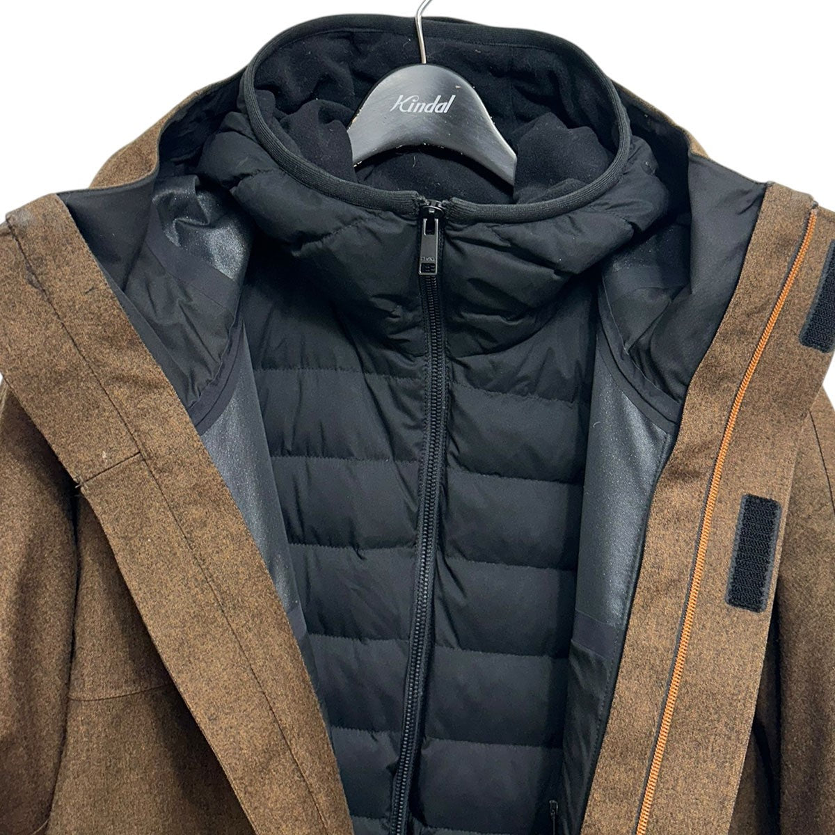 ZEGNA 22AWTechmerino hooded ski jacketテックメリノフーデッドスキージャケット インナーダウン付 古着・中古-4枚目のアイテム画像