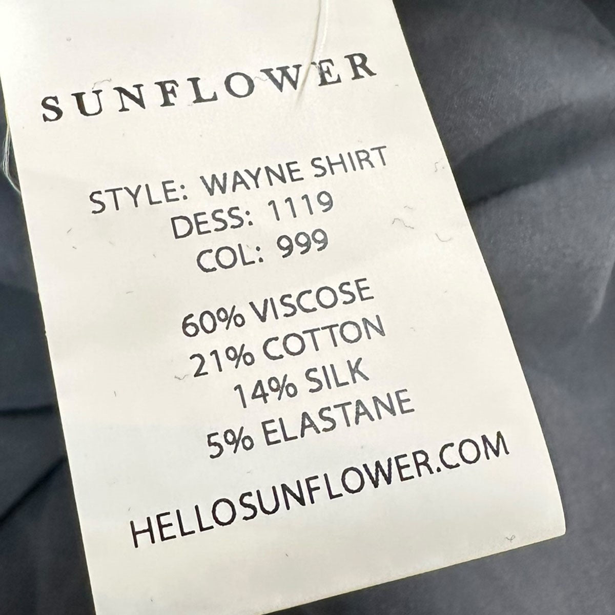 SUNFLOWER WAYNE SHIRTデザインカラーシャツ 古着・中古-5枚目のアイテム画像