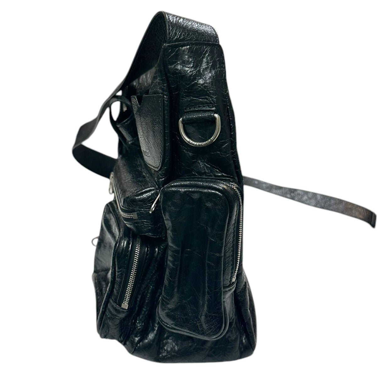 BALENCIAGA superbusyスーパービジー レザー ショルダーバッグ 古着・中古-4枚目のアイテム画像