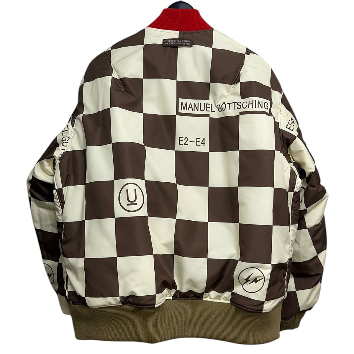 23AWNyツイル裏チェッカーリバーシブルMA-1UC2C9209-1