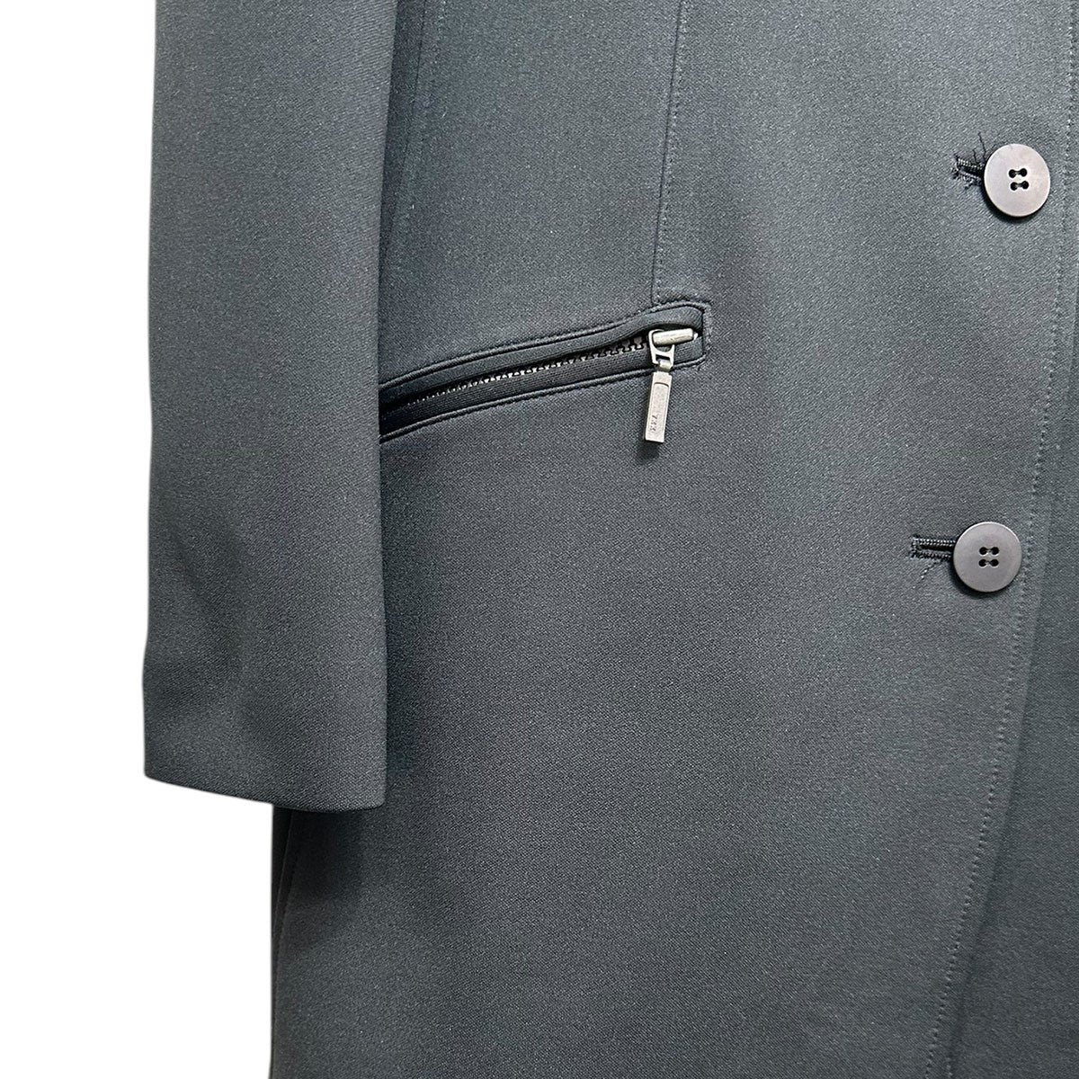デパート 送料無料 ISSEY ジャージーチェスターコート MIYAKE(イッセイミヤケ) ジャケット・アウター