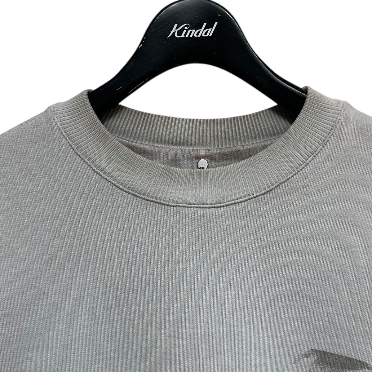 OAMC スウェット グレー Mサイズ 新品タグ付き 完売モデル OAMC(オーエーエムシー) ダスト加工グラフィックプリント