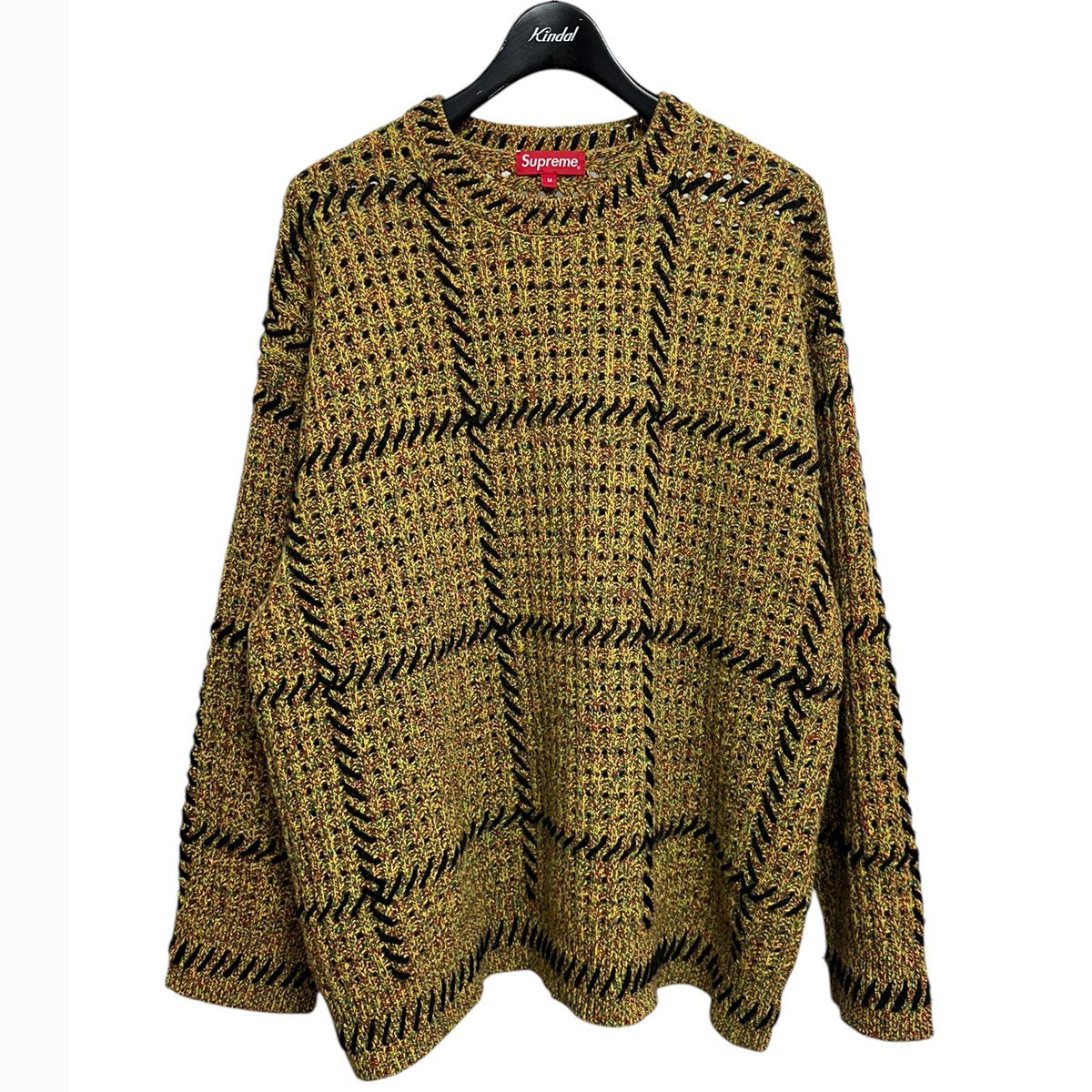23SSQuilt Stitch Sweaterキルトステッチセーター