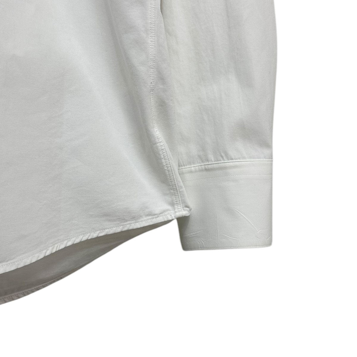 DRIES VAN NOTEN ボタンダウンコットンシャツ ホワイト 46 DRIES VAN NOTEN(ドリスヴァンノッテン) ボタンダウンシャツ