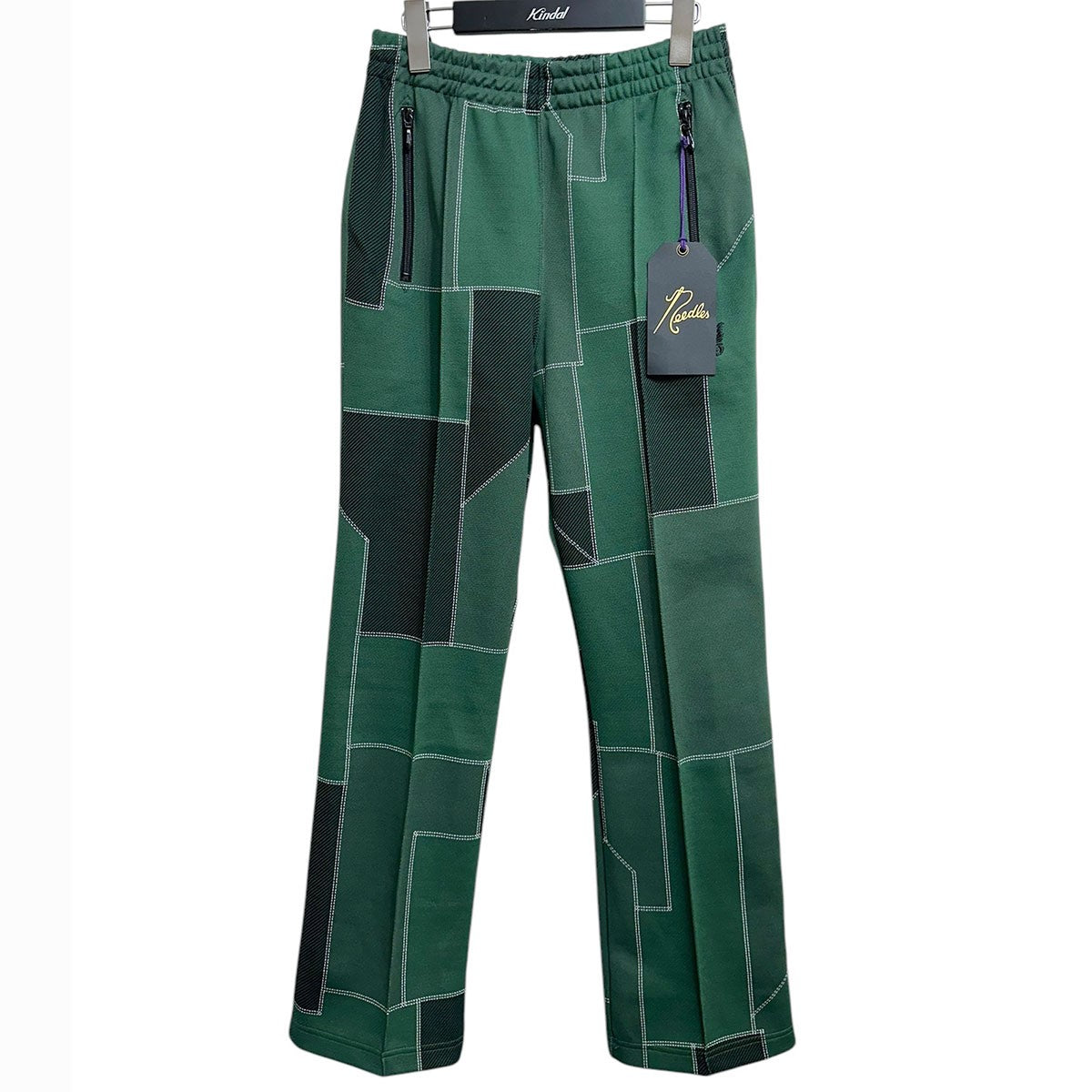 needles 総柄トラックパンツ　xsサイズ NEEDLES(ニードルズ)TRACK PANT - POLY JQ.(トラックパンツ ジャ