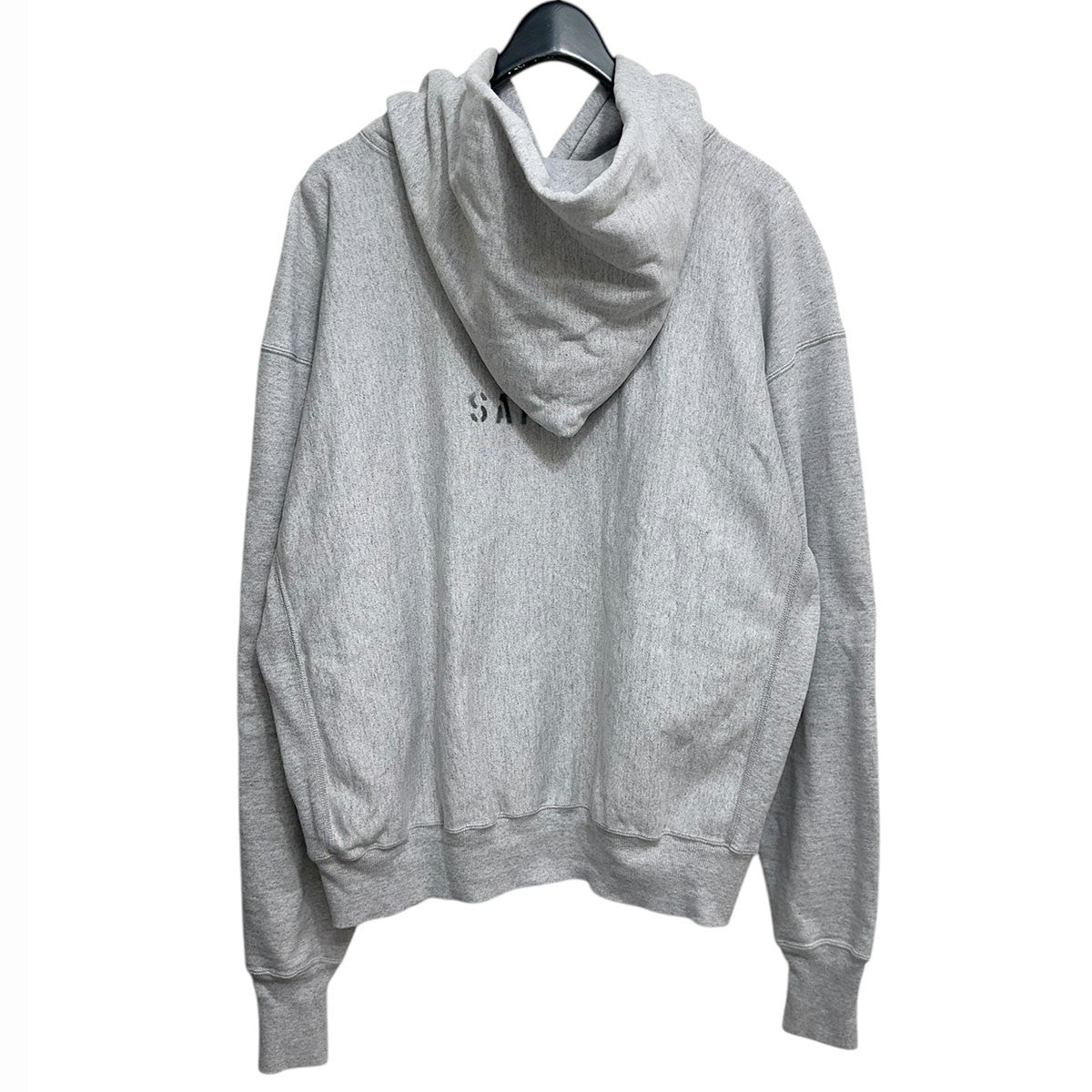 23SSUNKNOWN POWER HOODIEロゴプリントプルオーバーフーディーSM-S23-0000-045