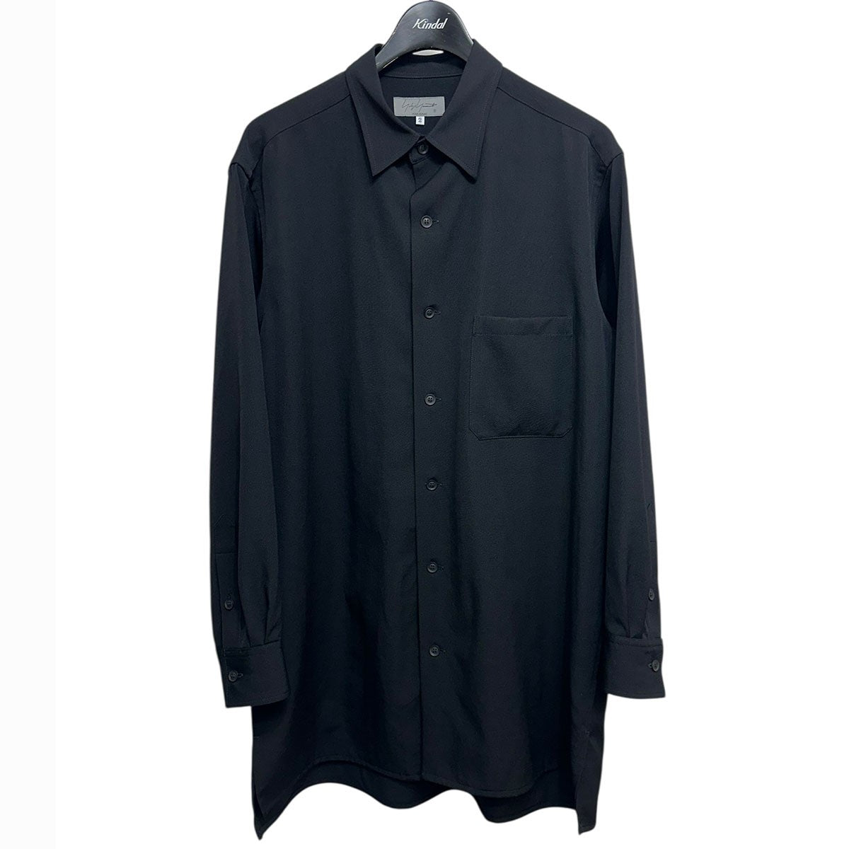 25SSWOOL GABARDINE BASIC BIG BLOUSEウールギャバジンベーシックビックブラウスHP-B08-100-2