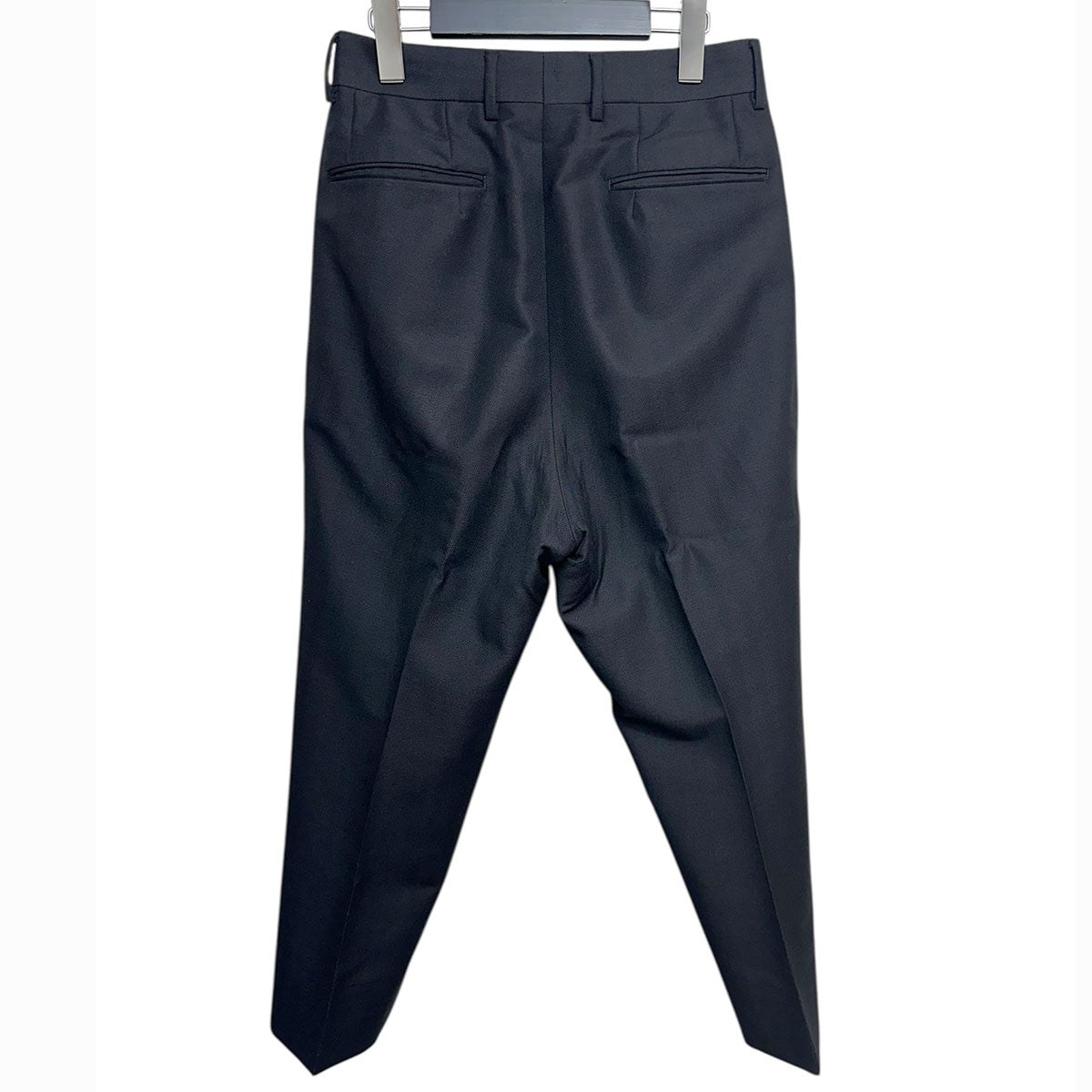 NEAT NEAT HOUSEセミオーダー品 Taylor ＆ Lodge生地ICE MOHAIR TWILL 2タックトラウザーウールモヘヤパンツ 古着・中古-2枚目のアイテム画像