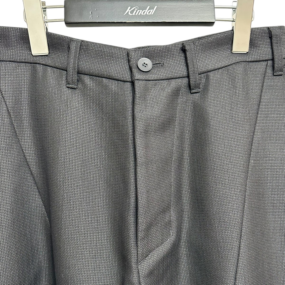 最終値下げ！美品！ユリウスWO/LI TWEEDSEAMED OVERPANTS Y's BORN PRODUCT] COTTON TWILL RANDOM TUCK PANTS(XS Light