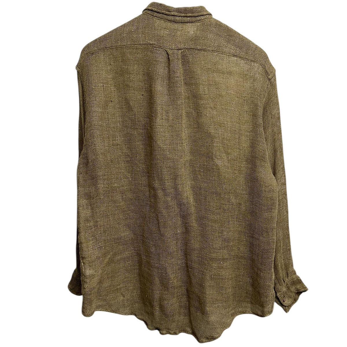 ALLEGE 24SSLINEN MESH SHIRTリネンメッシュシャツAL24S-SH02 古着・中古-2枚目のアイテム画像