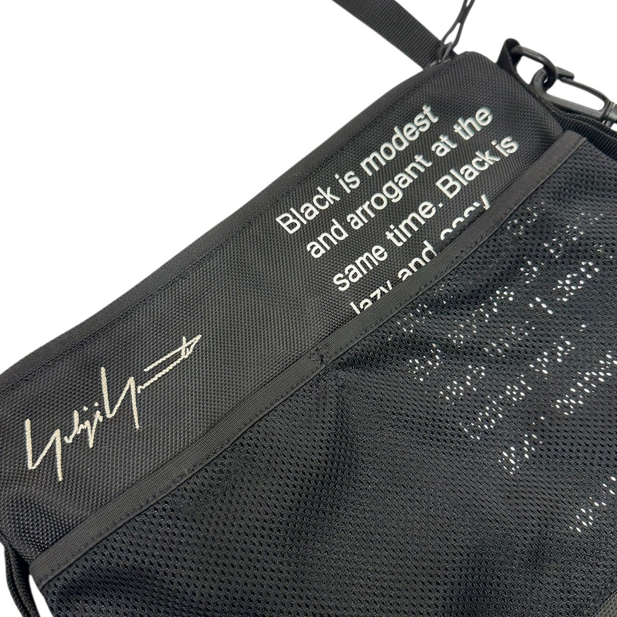 Yohji Yamamoto pour homme×New Era 23SSSACOSHE YY LABELLOGO