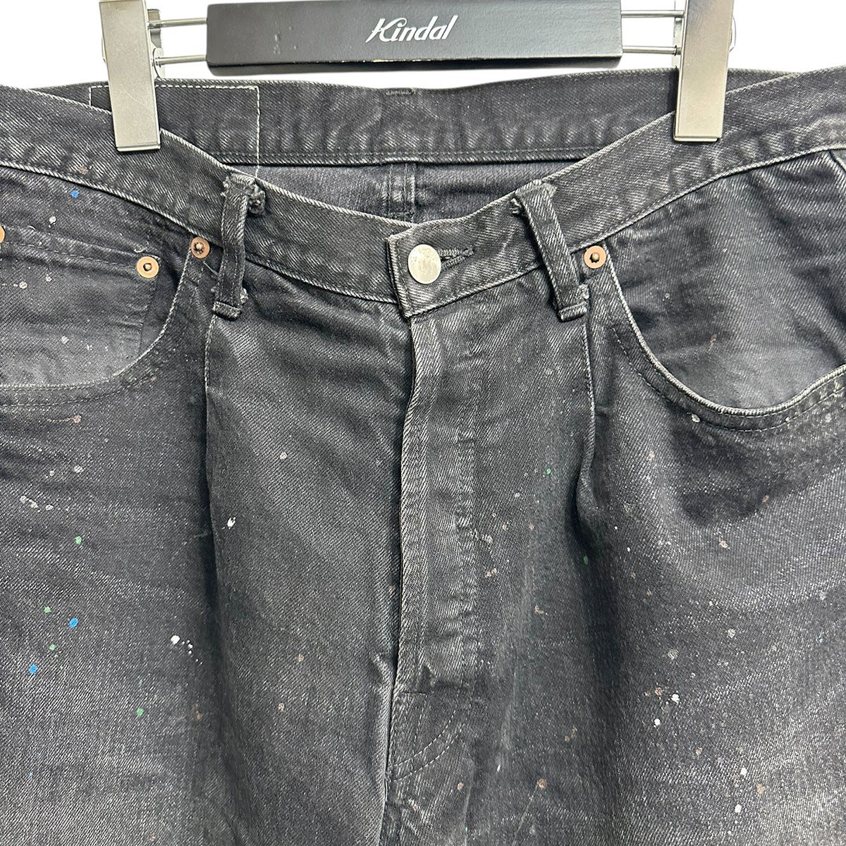 ssstein 24SSVINTAGE REPRODUCTION SPLASHED DENIM JEANSヴィンテージリプロダクションスプラッシュデニムジーンズST.935 古着・中古-3枚目のアイテム画像