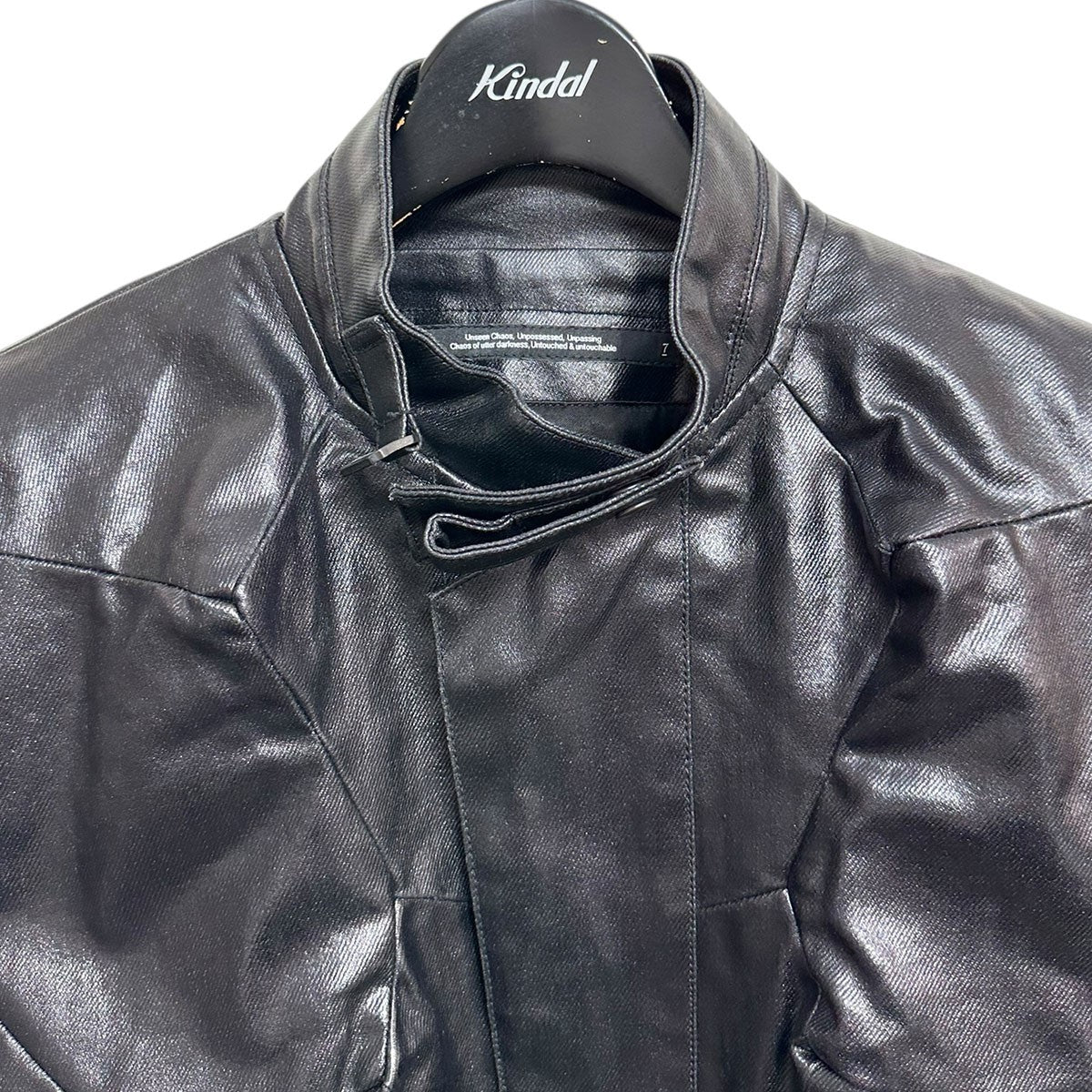 ジャケット・アウター JULIUS 2024F/W Thorn Jacket 877BLM7-CB JULIUS 24AWThorn Jacketコーテッドデニムジャケット877BLM7-CB