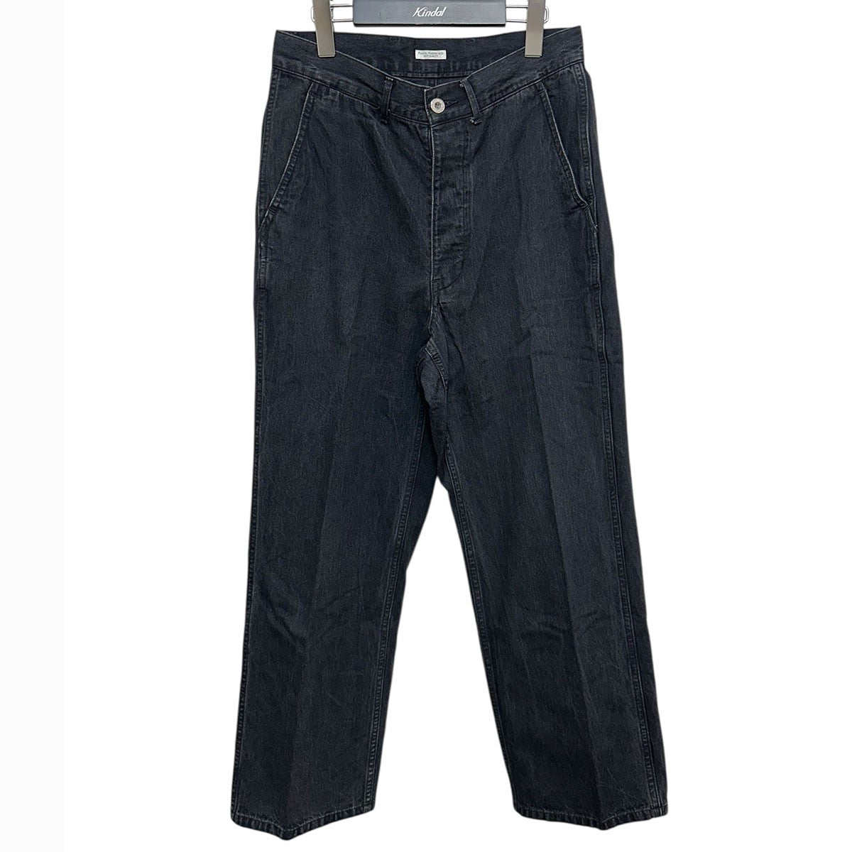 PHIGVEL MAKERS Mil Trousers Fade BlackデニムパンツPMAM-PT11 古着・中古-1枚目のアイテム画像