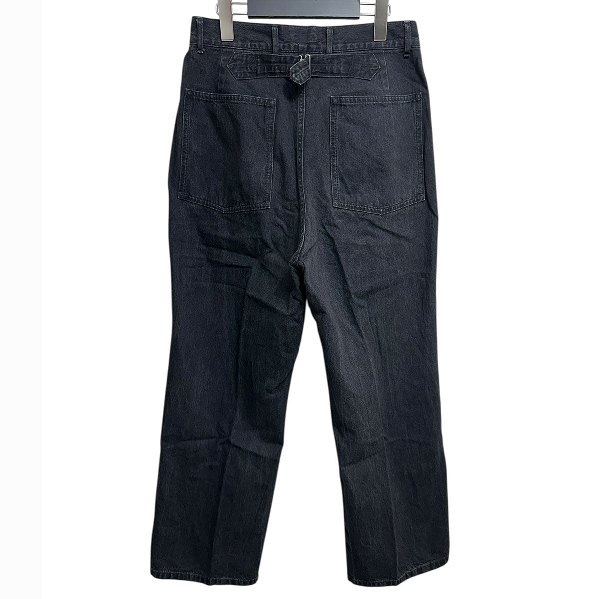 PHIGVEL MAKERS Mil Trousers Fade BlackデニムパンツPMAM-PT11 古着・中古-2枚目のアイテム画像