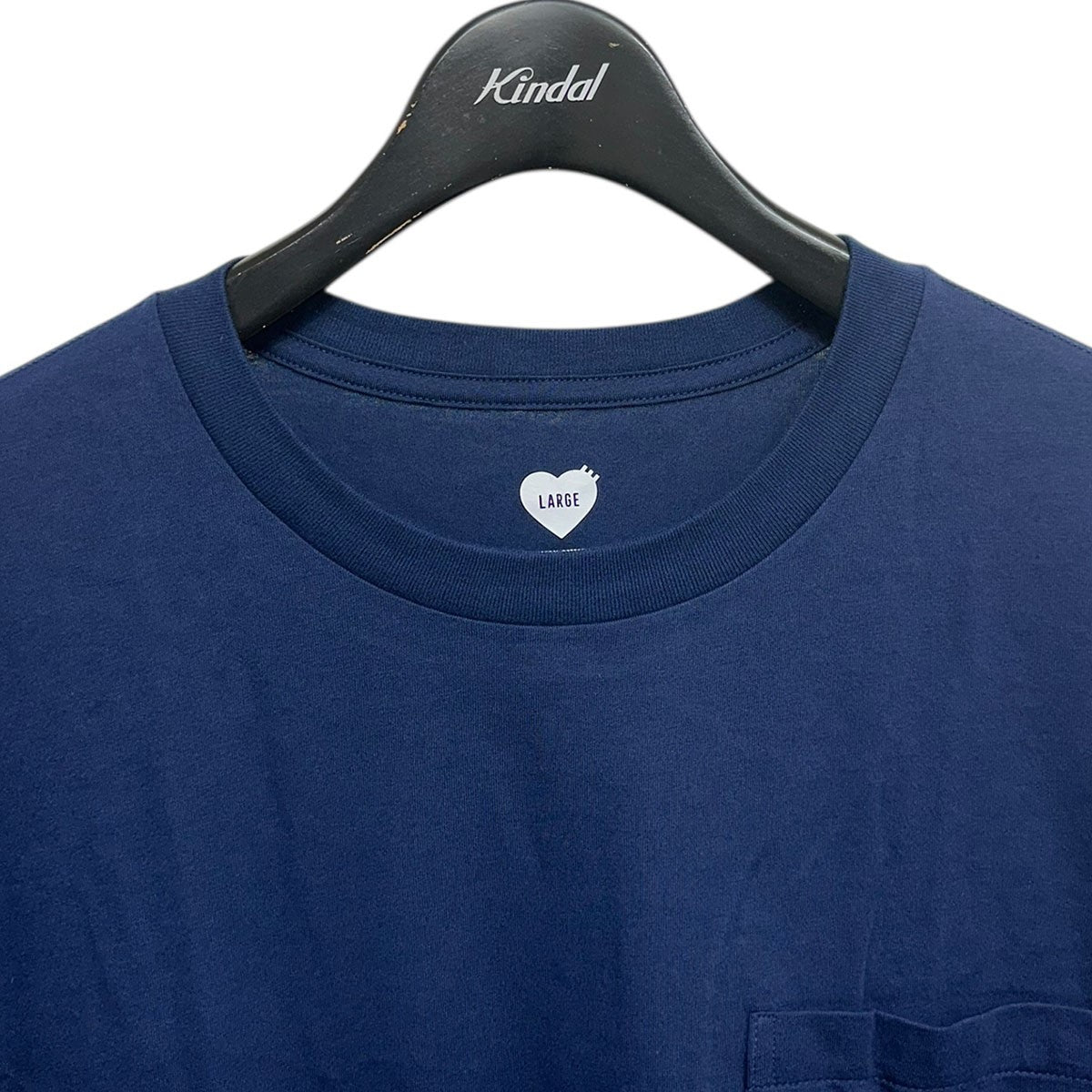 新品未使用ヒューマンメイドネイビーロングTシャツMサイズ HUMAN MADE(ヒューマンメイド) T-SHIRT SET(1枚のみ)胸ポケット
