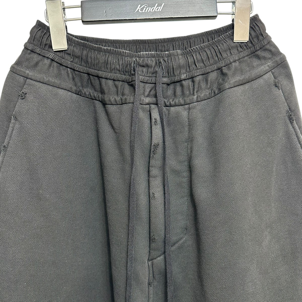 JULIUS(ユリウス) 24AWCOTTON HEAVY SWEAT ダメージ加工ワイド