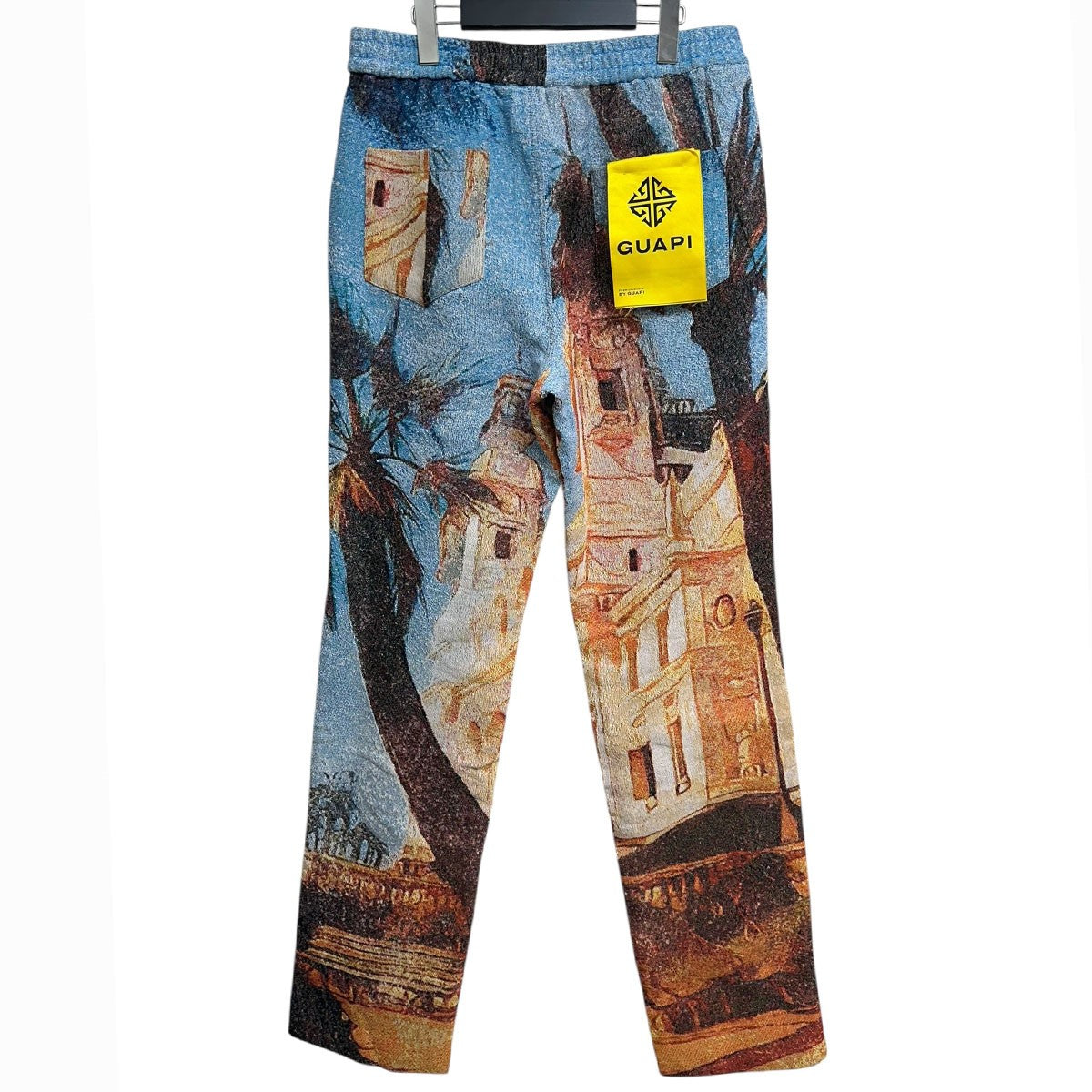 GUAPI グアピ 総柄プリントパンツ 30 GUAPI(グアピ) Monte Carlo Tapestry Pant総柄プリントパンツ