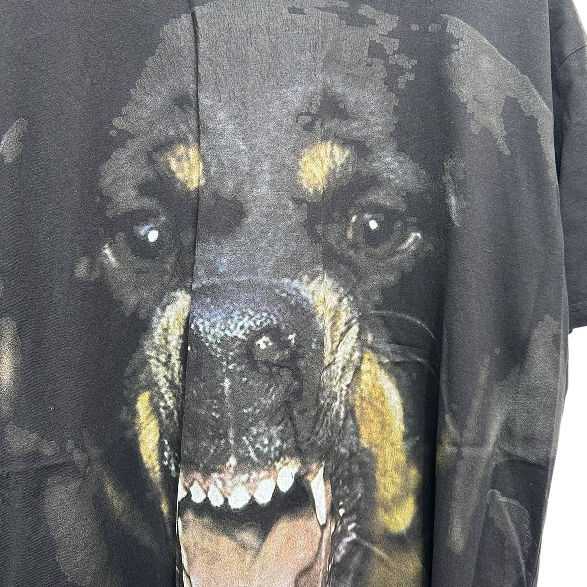【GIVENCHY】関税込☆ロットワイラープリントTシャツ ブラック GIVENCHY(ジバンシィ) ロットワイラーデジタルプリントTシャツ