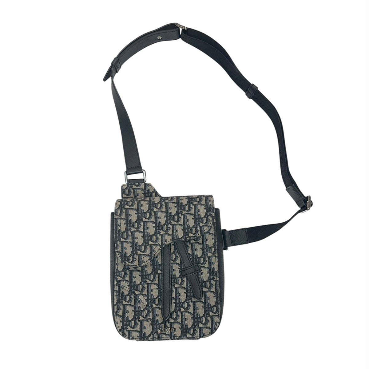 Saddle Rectangular Crossbody Pouch Oblique Canvasオブリーグジャガードショルダーバッグ21-BO-0220
