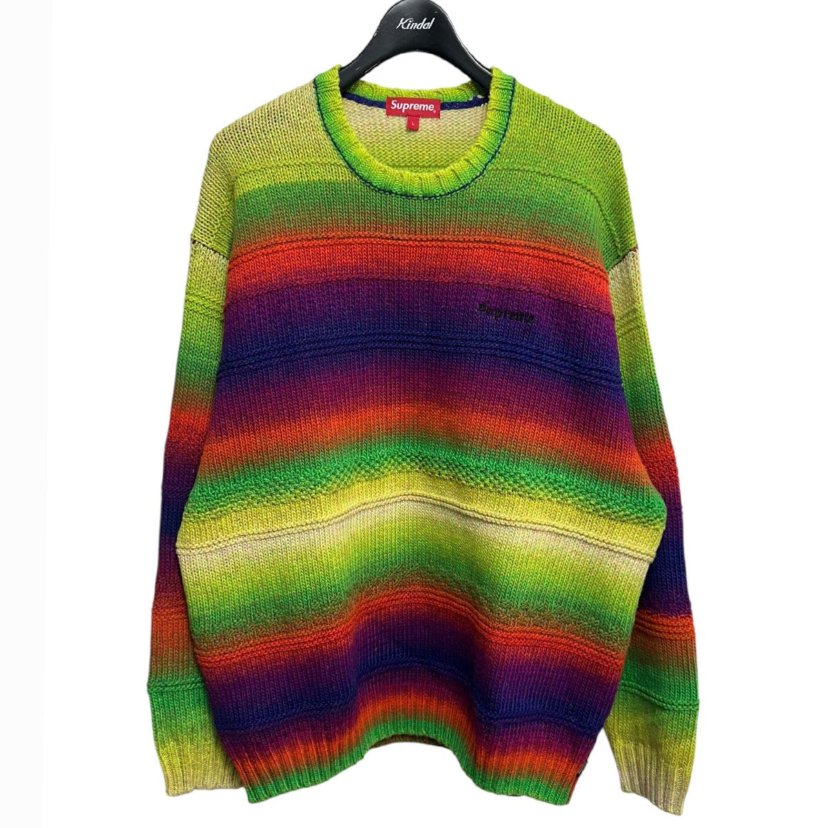 Supreme ストライプニットセーター Supreme(シュプリーム) 22AWGradient Stripe Sweater Multi