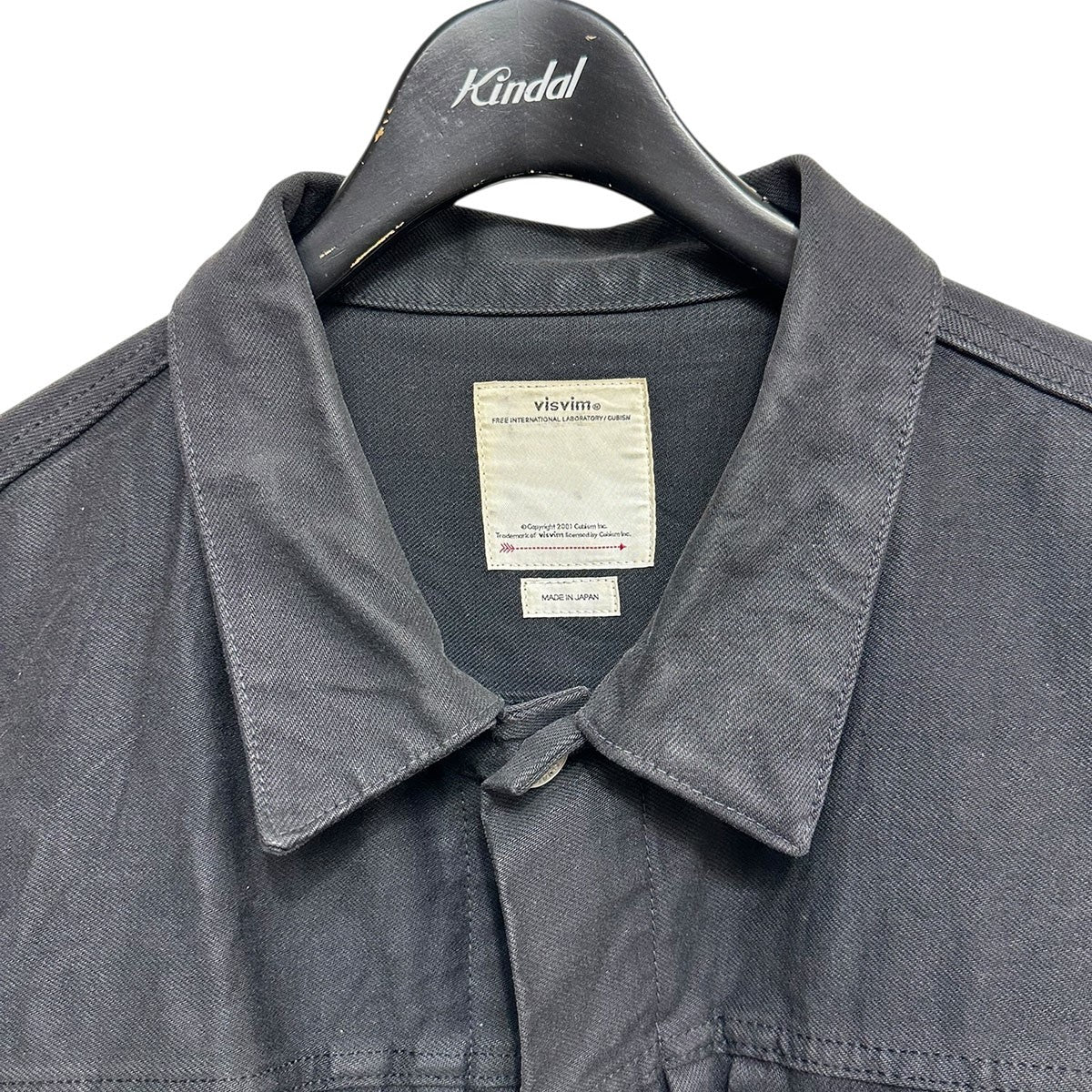 【美品】★大特価★VISVIM SS 104 JKT CMYK (black) VISVIM - 【美品】☆大特価☆VISVIM SS 104 JKT CMYK (black)の