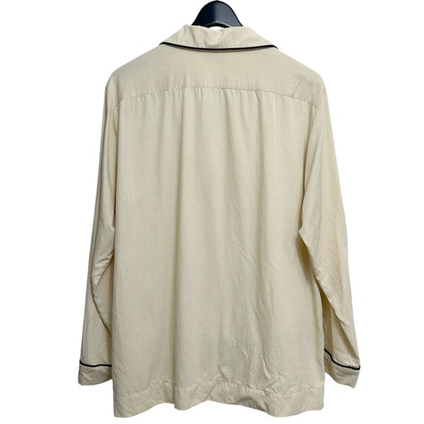 DRIES VAN NOTEN レーヨンパジャマシャツ 古着・中古-2枚目のアイテム画像