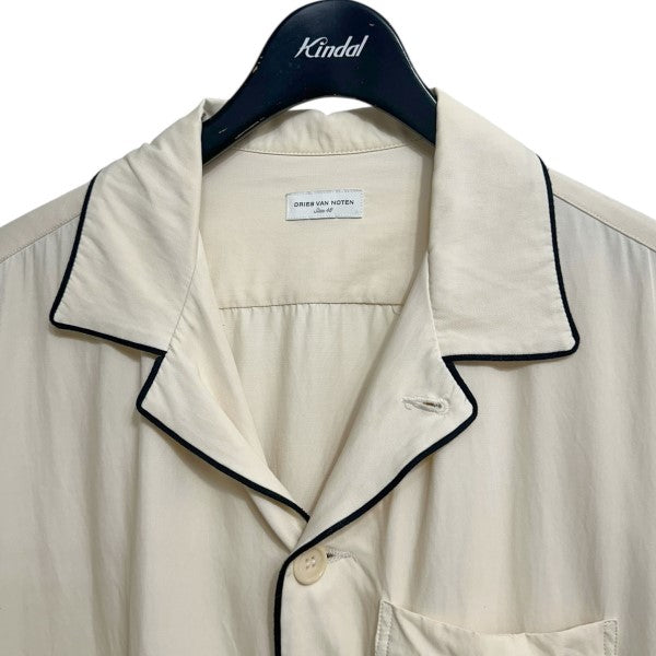 DRIES VAN NOTEN レーヨンパジャマシャツ 古着・中古-3枚目のアイテム画像