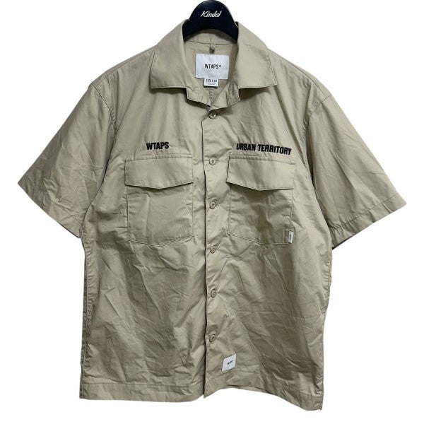 WTAPS(ダブルタップス) BUDS SS COTTON TWILL SHIRTバッズ半袖
